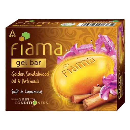 Picture of Fiama Golden Sandalwood Oil & Patchouli Soap 75Gm