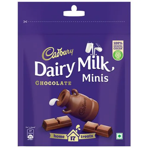 Picture of Cadbury Milk Minis Chocolate Home Treats Pack 119g