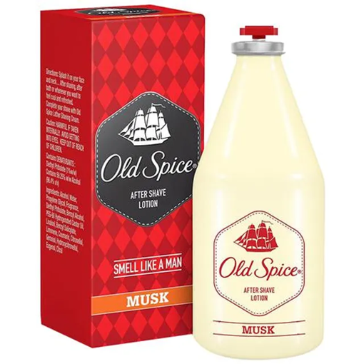 Picture of Old Spice After Shave Lotion Musk 100Ml