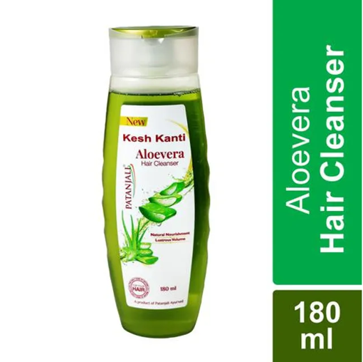 Picture of Patanjali Kesh Kanti AloeVera Hair Cleanser, 180 ml