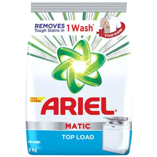 Picture of Ariel Detergent Washing Powder Matic Top Load 2KG
