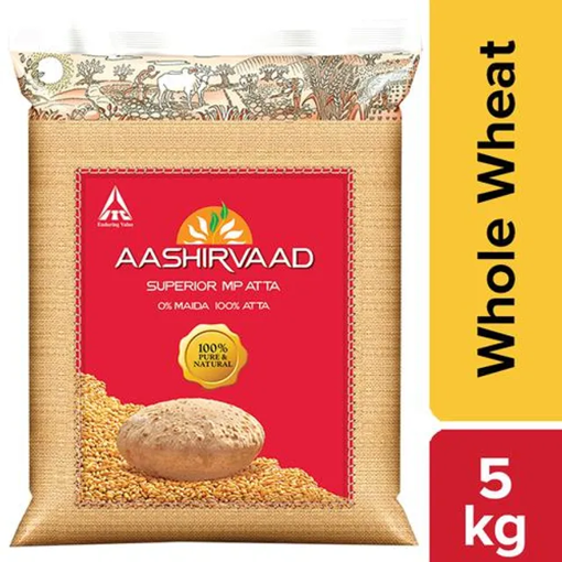 Picture of Aashirvaad Atta Whole Wheat 5kg