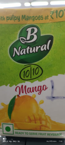 Picture of B NATURAL MANGO Rs 10