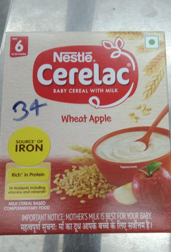 Picture of Nestle Cerelac Wheat Apple 300g Box