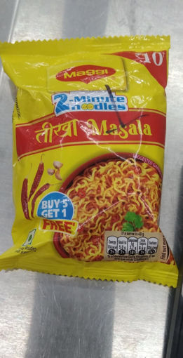 Picture of maggi TIKHA MASLA 10RS 40G