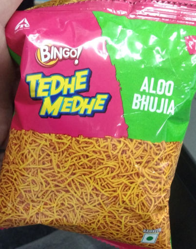 Picture of BINGO TEDHE MEDHE ALOO BHUJIA 45G