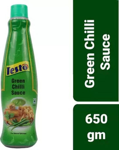 Picture of TESTO GREEN CHILLI SAUCE 6500GM